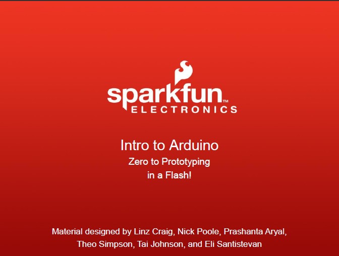 Intro to Arduino Zero to Prototyping in a Flash!